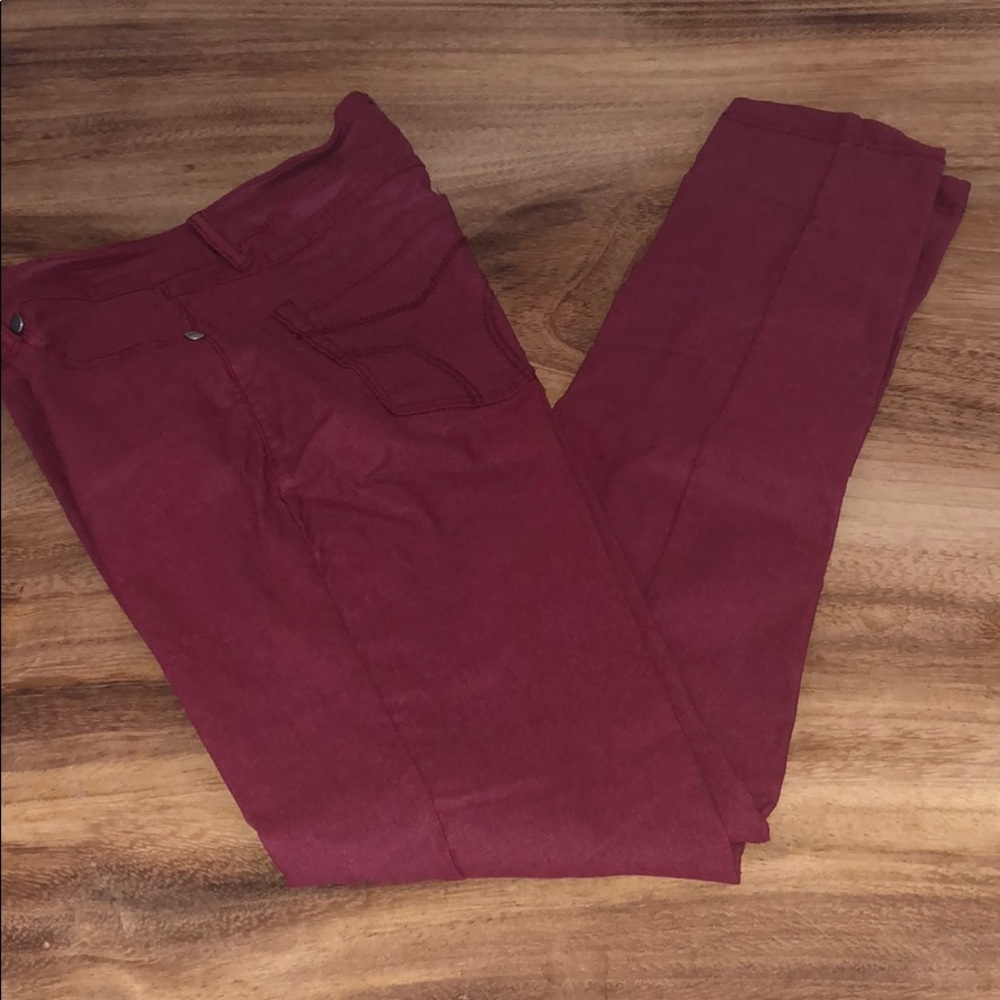 Dark Rose stretch jeans